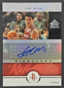 YAO MING AUTO CARD 12/25