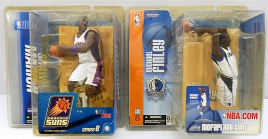 (2) MCFARLANE NBA FIGURINES