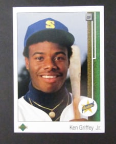 1988 UD KEN GRIFFEY JR #1 ROOKIE