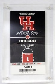 UH VS OREGON GAMEDAY TICKET