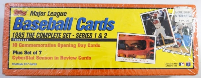 1995 SEALED TOPPS MAJOR LEAGUE CARDS