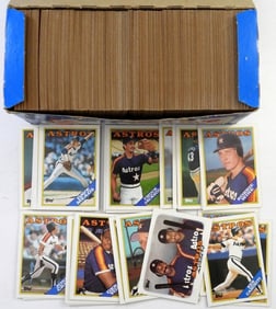 APPROX 500 1988 TOPPS ASTRO BASEBALL CARDS