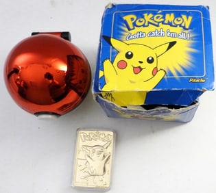 POKEMON 23K GOLD PLATED TRADING CARD