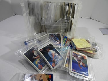 SMALL TOTE UNSEARCHED BASEBALL LOT