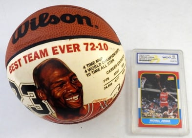 MICHAEL JORDAN 1996/97 FLEER CARD &