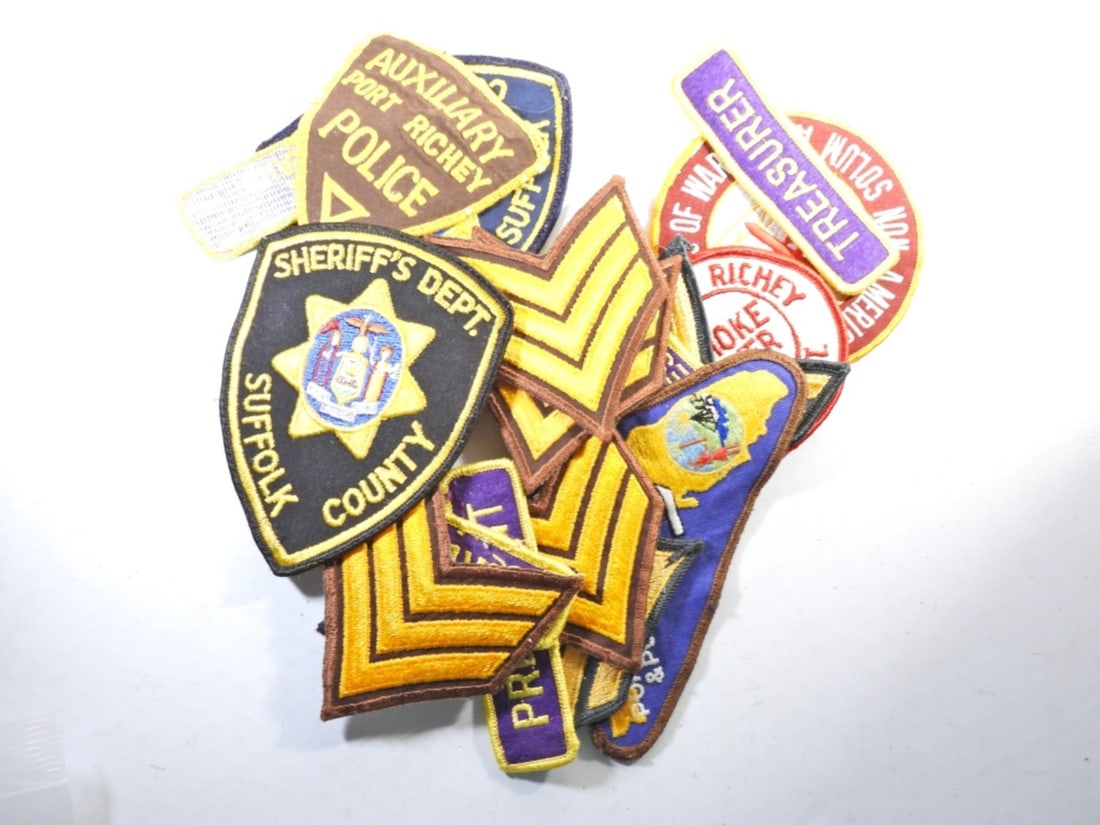 (17) PATCHES; SHERIFF's OFFICE & MOR: PORT RICHEY plus OTHERS