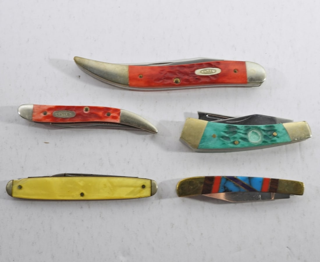 (5) POCKET KNIVES-CASE-TURQUOISE (1 of 7)