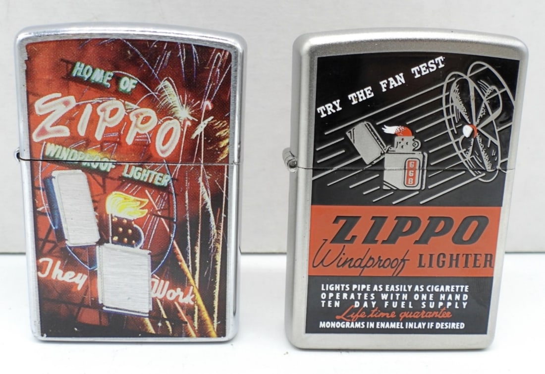 (2) ZIPPO LIGHTERS (1 of 4)