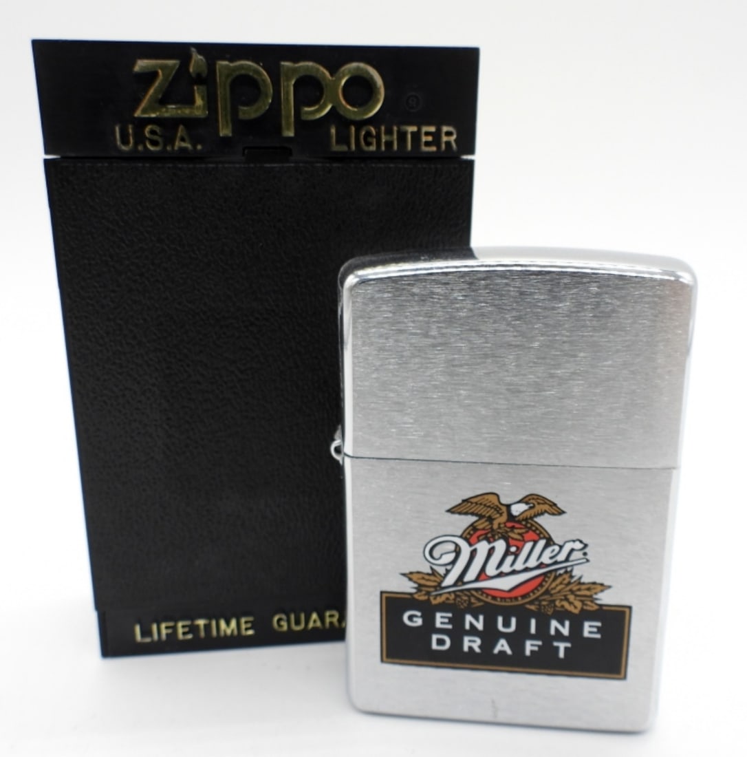 1998 SEALED MILLER DRAFT ZIPPO (1 of 2)