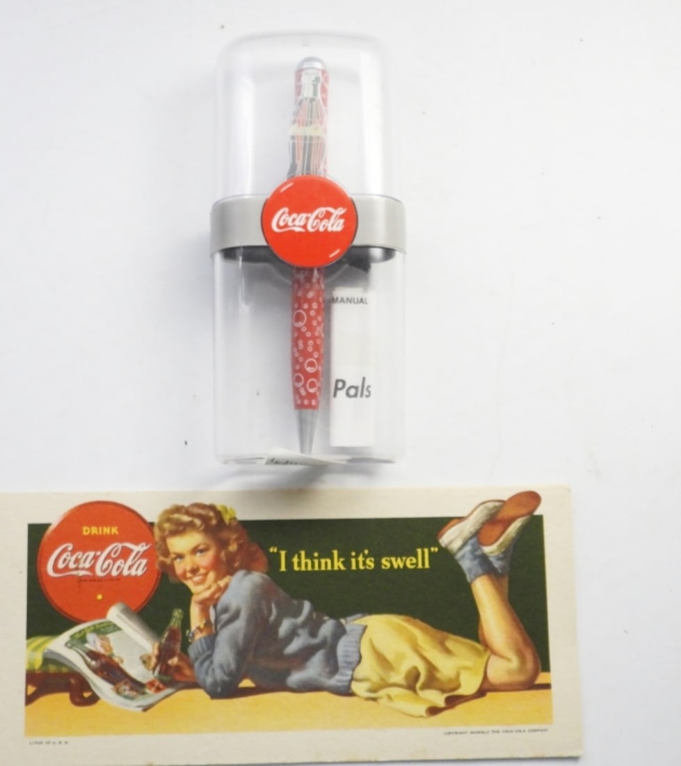 COCA-COLA PEN SET IN ORIGINAL PACKAGE (1 of 2)