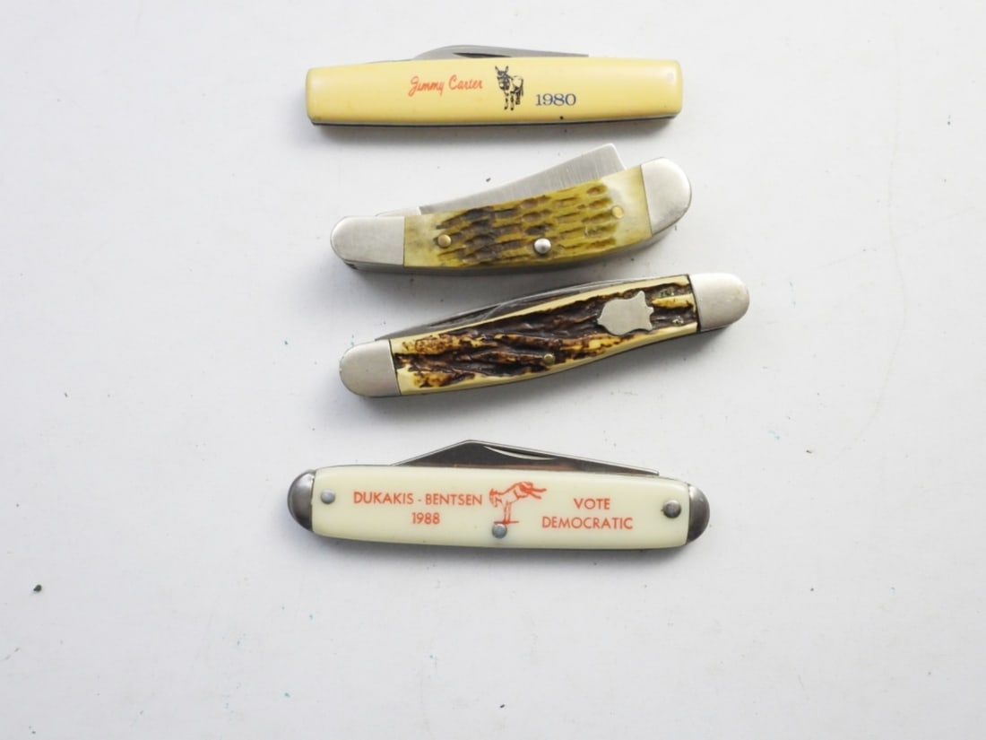 (4) FOLDING POCKET KNIVES (1 of 2)