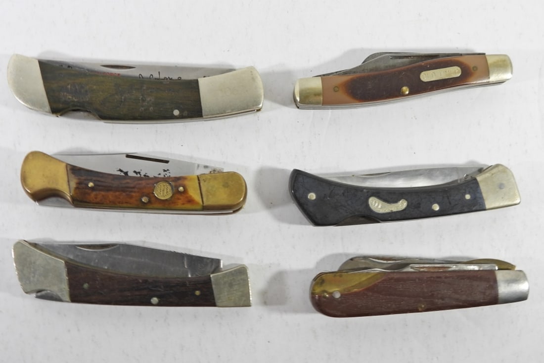 6 VINTAGE POCKET KNIVES (1 of 5)