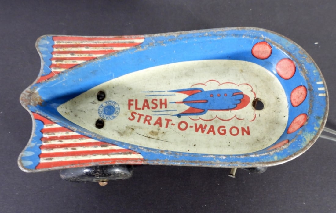 WYANDOTTE 1930s STRAT-O-WAGON TIN (1 of 3)