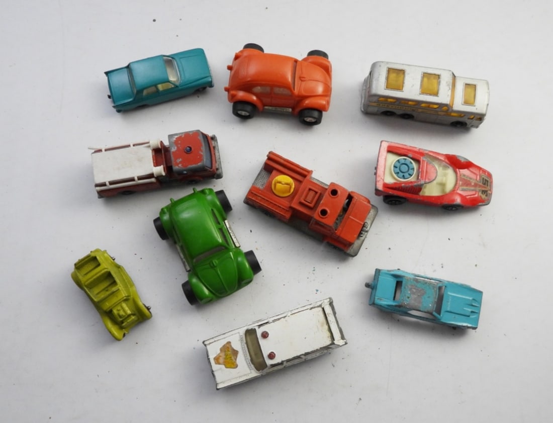 (10) MINI TOY CARS - MATCHBOX & MORE: TONKA, MIDGE TOY, MATCHBOX & MORE