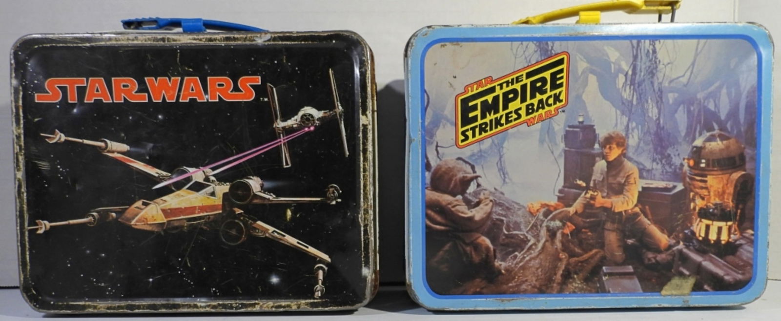 (2) STAR WARS METAL LUNCH BOXES (1 of 6)