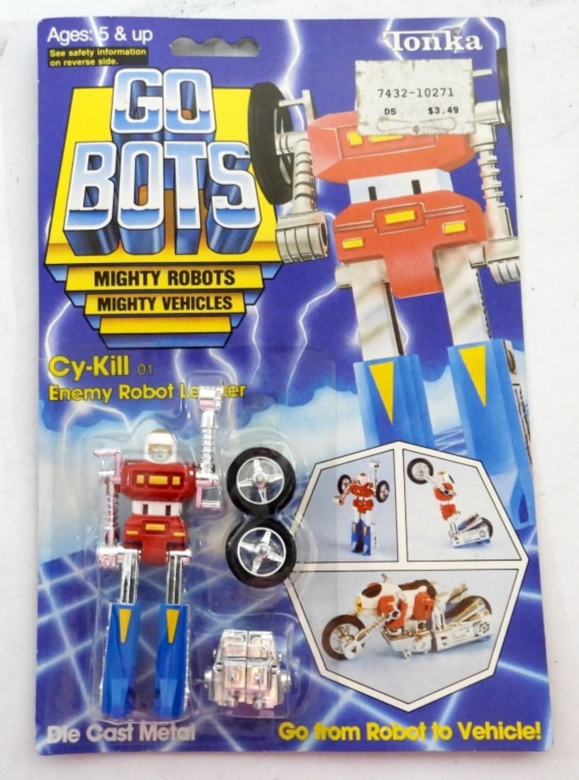 1983 GO BOTS FACTORY SEALED CY-KILL (1 of 2)