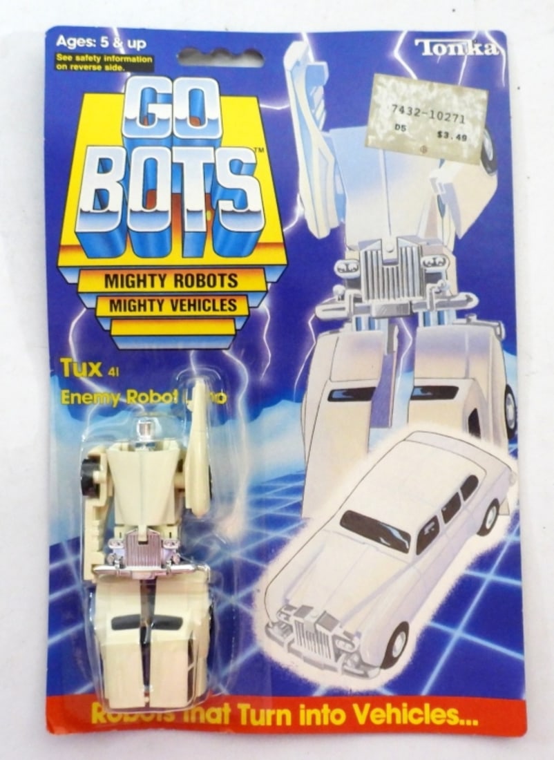 1983 GO BOTS FACTORY SEALED "TUX" (1 of 2)