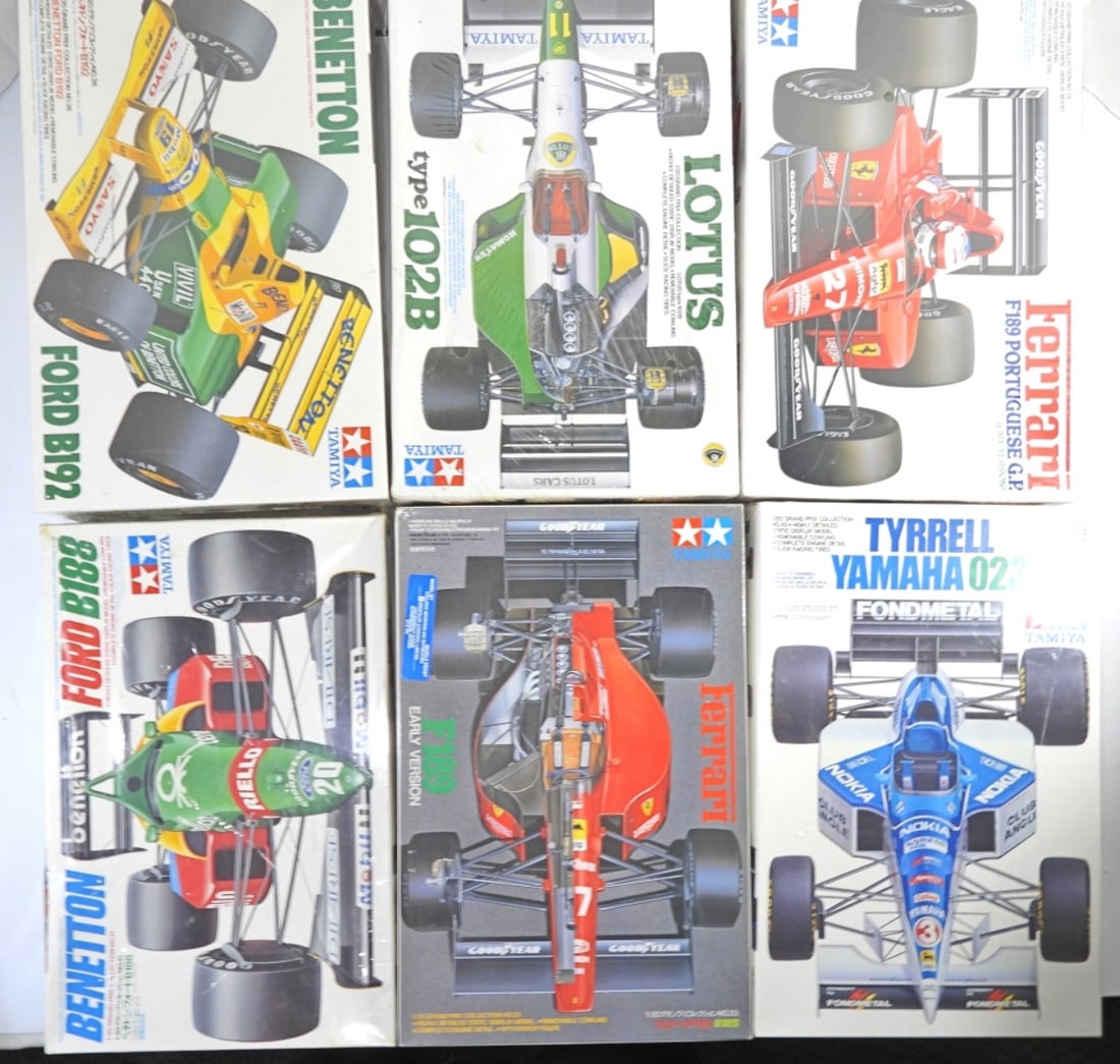 (6) TAMIYA MODEL CAR KITS - SEALED NEW (1 of 5)