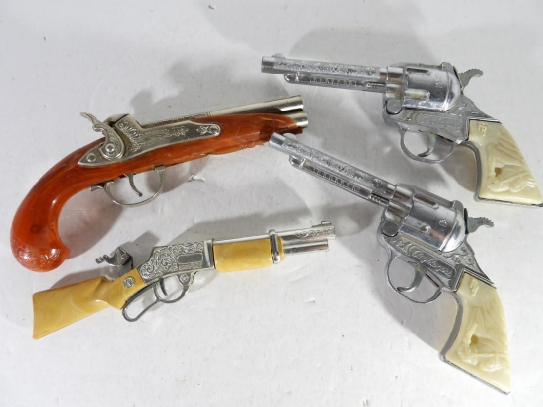 (4) VINTAGE CAP GUNS - SPIT-FIRE, (1 of 5)