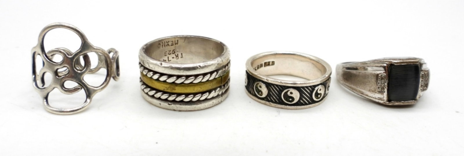 4 STERLING RINGS (1 of 3)