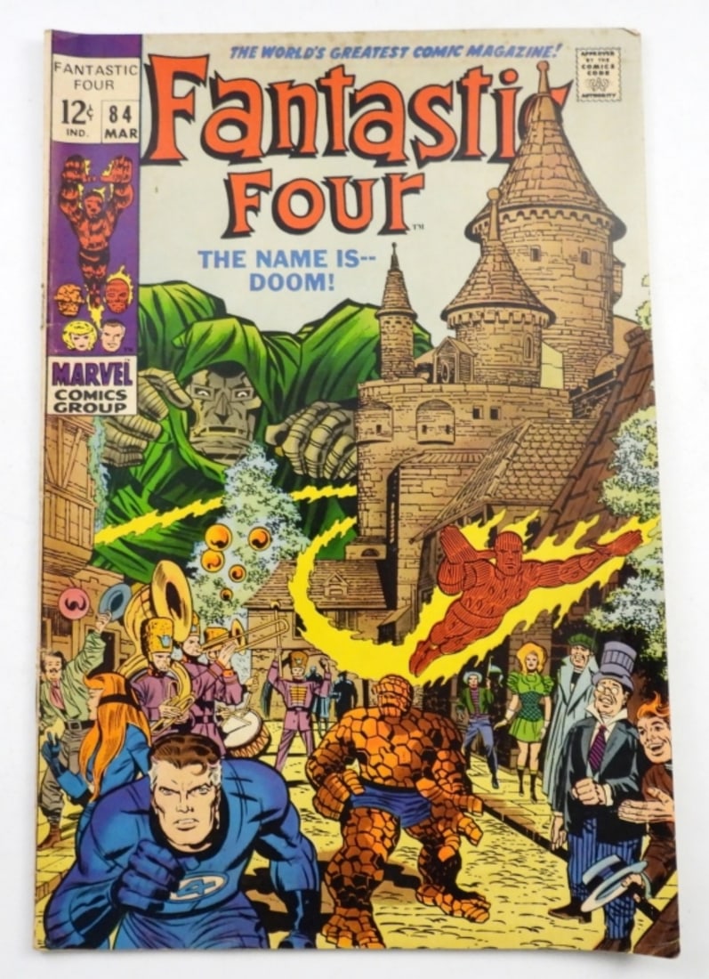 FANTASTIC FOUR #84 MARVEL 1969 (1 of 4)