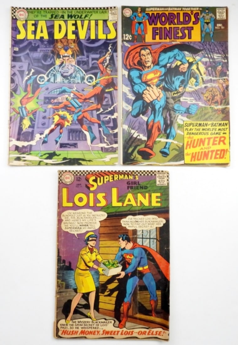 (3) DC 12c COMICS - WORLDS FINEST, (1 of 3)