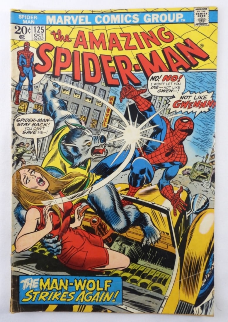 20c MARVEL THE AMZING SPIDER-MAN #125 (1 of 4)