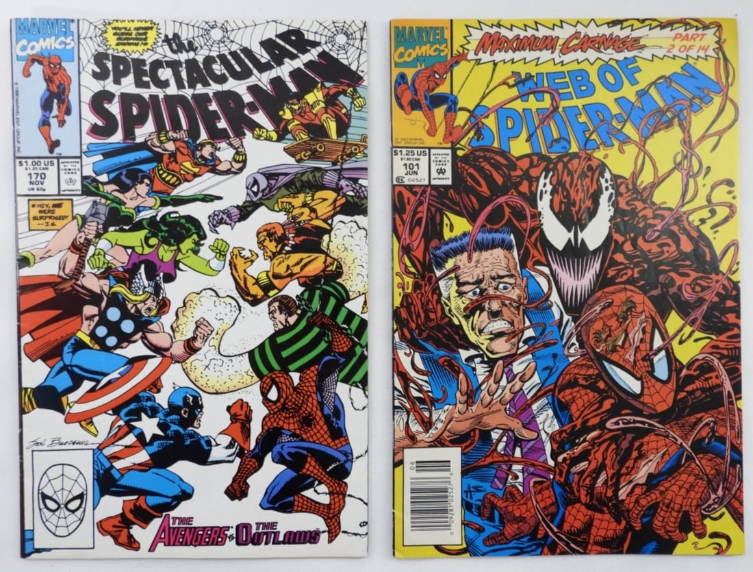 (2) MARVEL SPIDER-MAN COMICS (1 of 3)