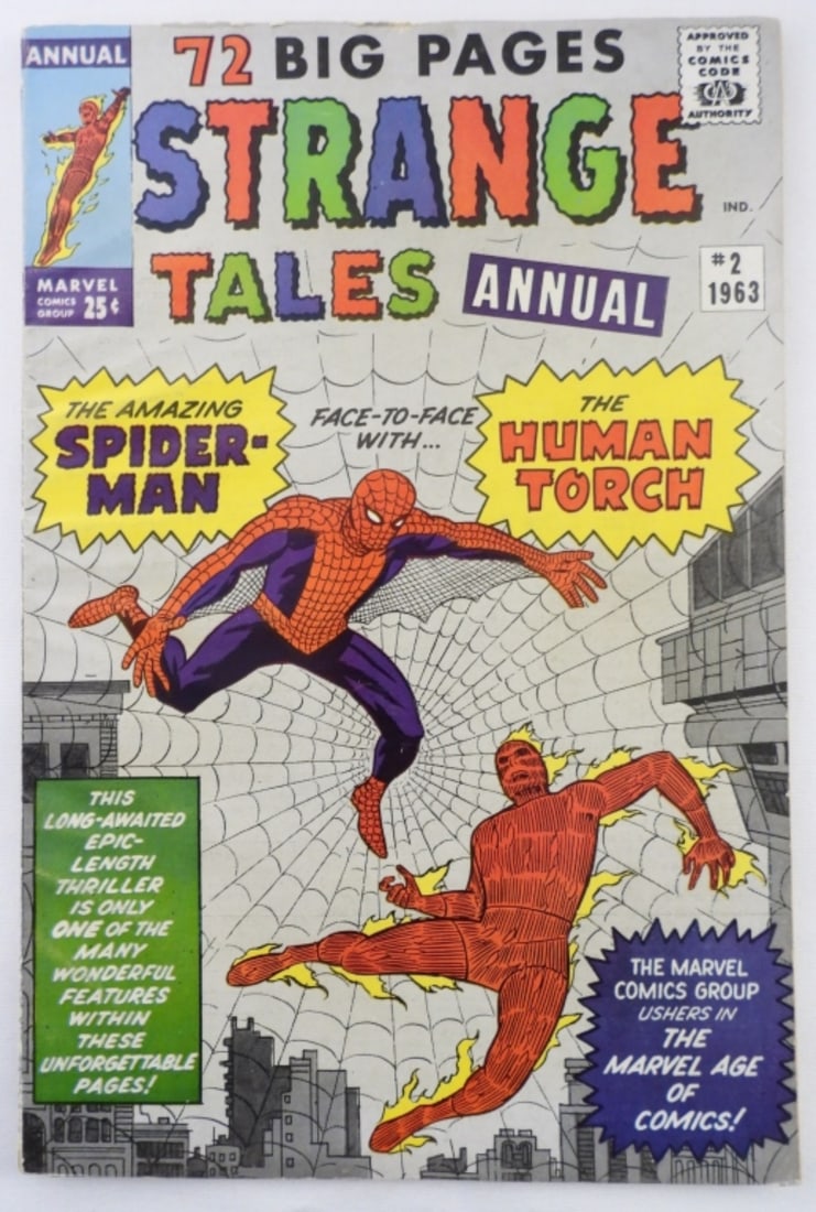 MARVEL 72 BIG PAGES STRANGE TALES ANNUAL #2 (1 of 3)