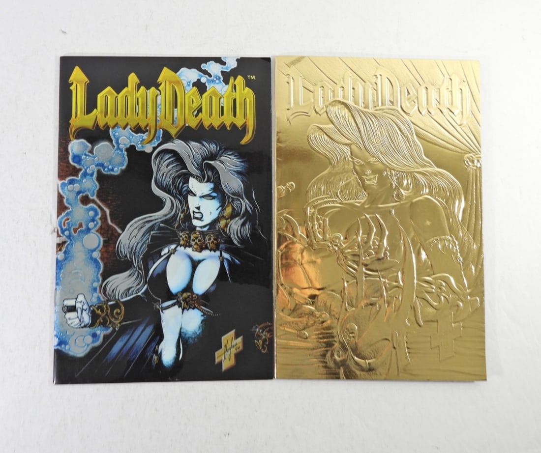 (2) CHAOS COMICS-LADY DEATH #1'S (1 of 2)