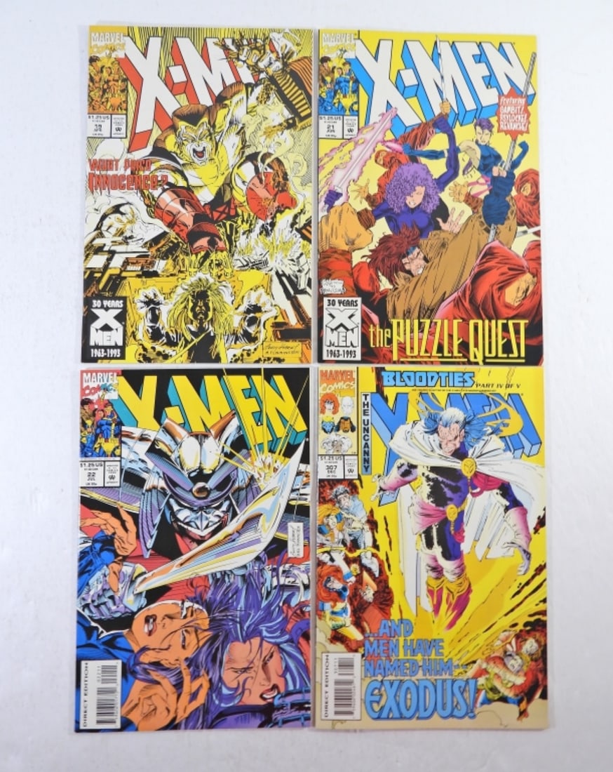 (4) MARVEL X-MEN COMICS (1 of 4)
