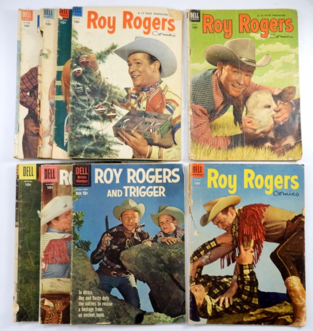 (9) DELL ROY ROGERS 10c BOOKS (1 of 3)