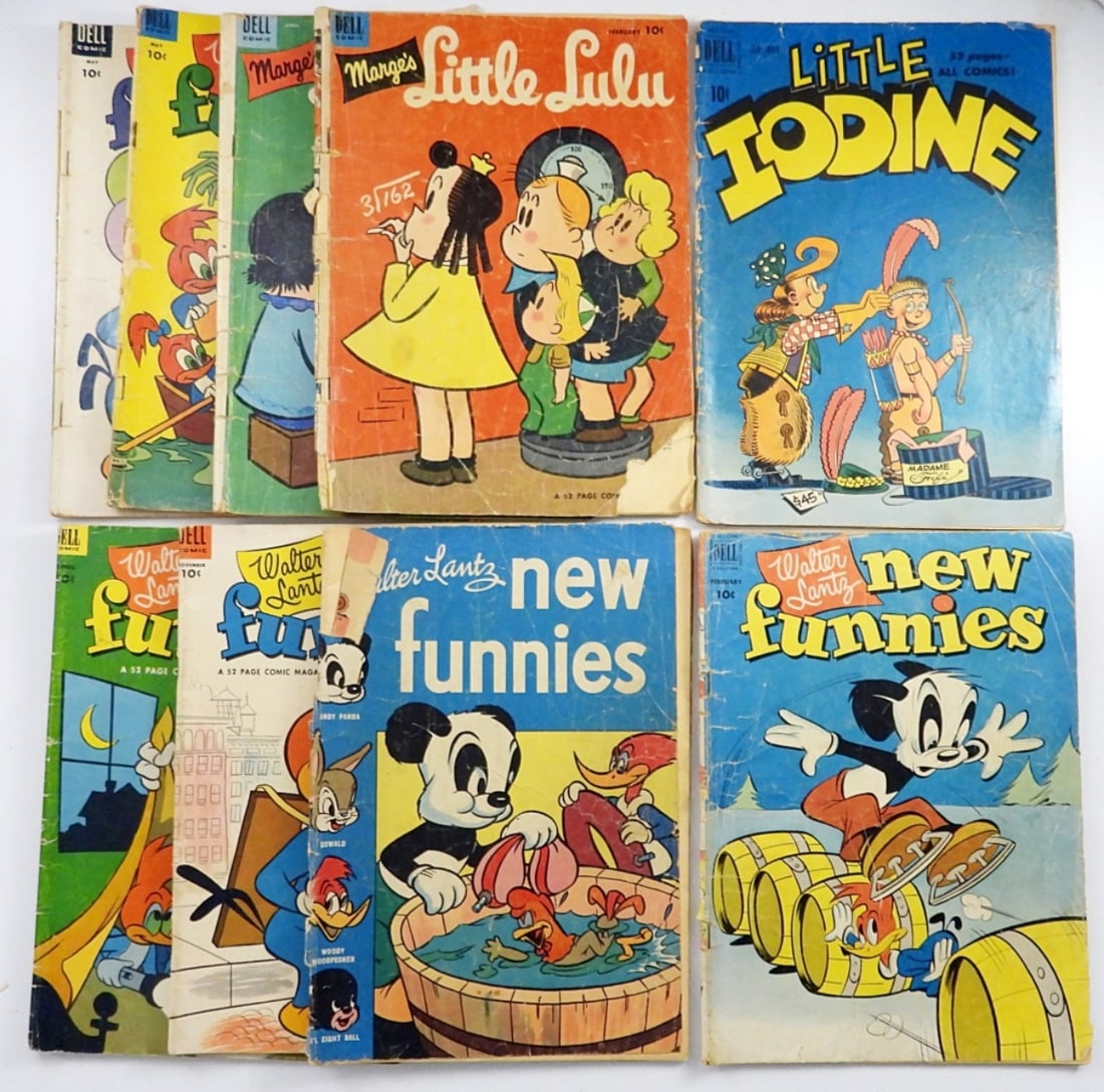 (9) DELL 10c BOOKS - LITTLE IODINE, (1 of 4)