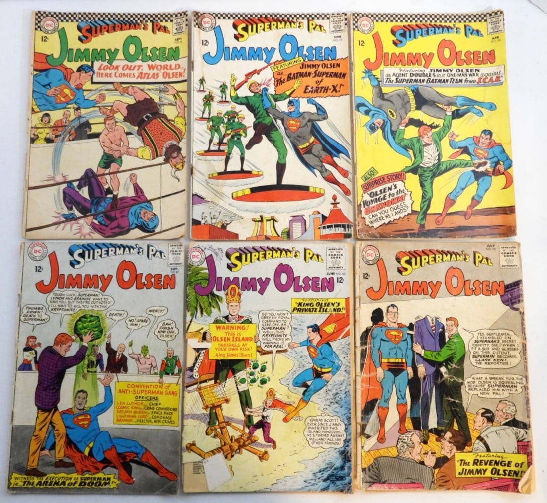 (6) SUPERMAN'S PAL JIMMY OLSEN (1 of 3)