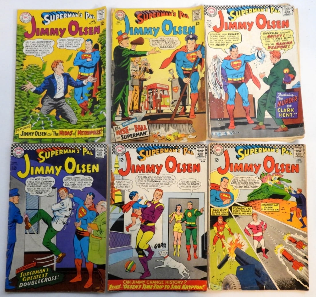 (6) SUPERMAN'S PAL JIMMY OLSEN (1 of 3)