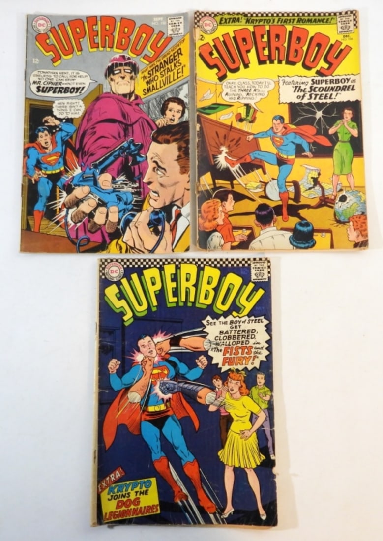 (3) SILVER AGE DC SUPERBOY COMIC BOOKS (1 of 3)