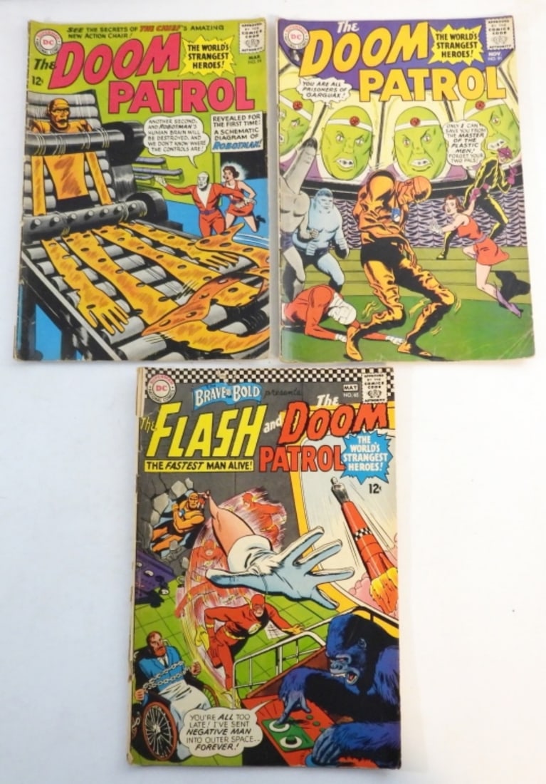 (3) DC COMICS FEATURING DOOM PATROL (1 of 3)