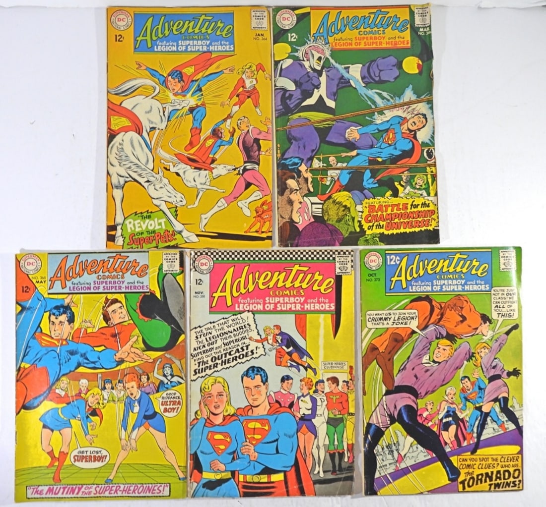 5CT 12¢ DC ADVENTURE COMICS (1 of 3)
