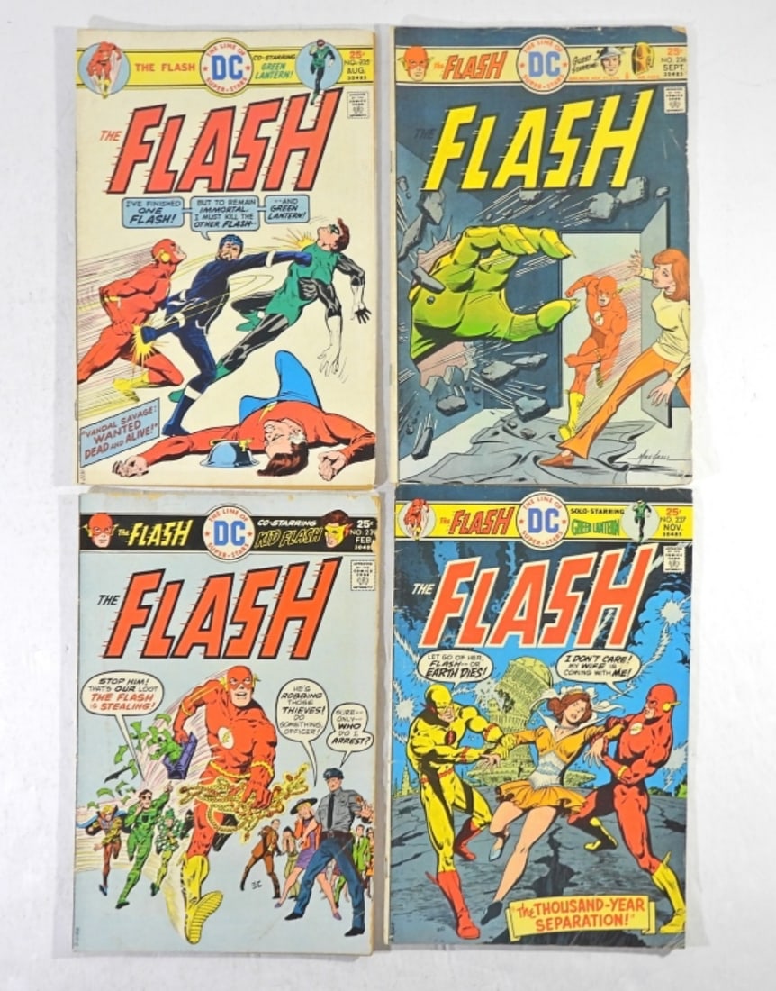 4CT 20¢ DC THE FLASH COMICS (1 of 3)