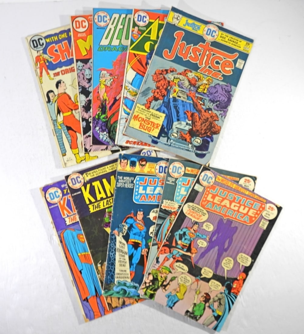 10CT VARIETY OF DC COMICS 20c AND 25c (1 of 5)