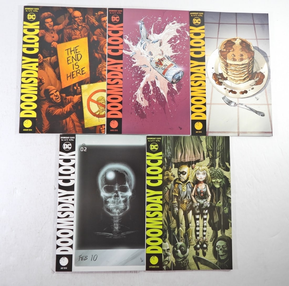 (9) DC DOOMSDAY CLOCK COMICS (1 of 4)