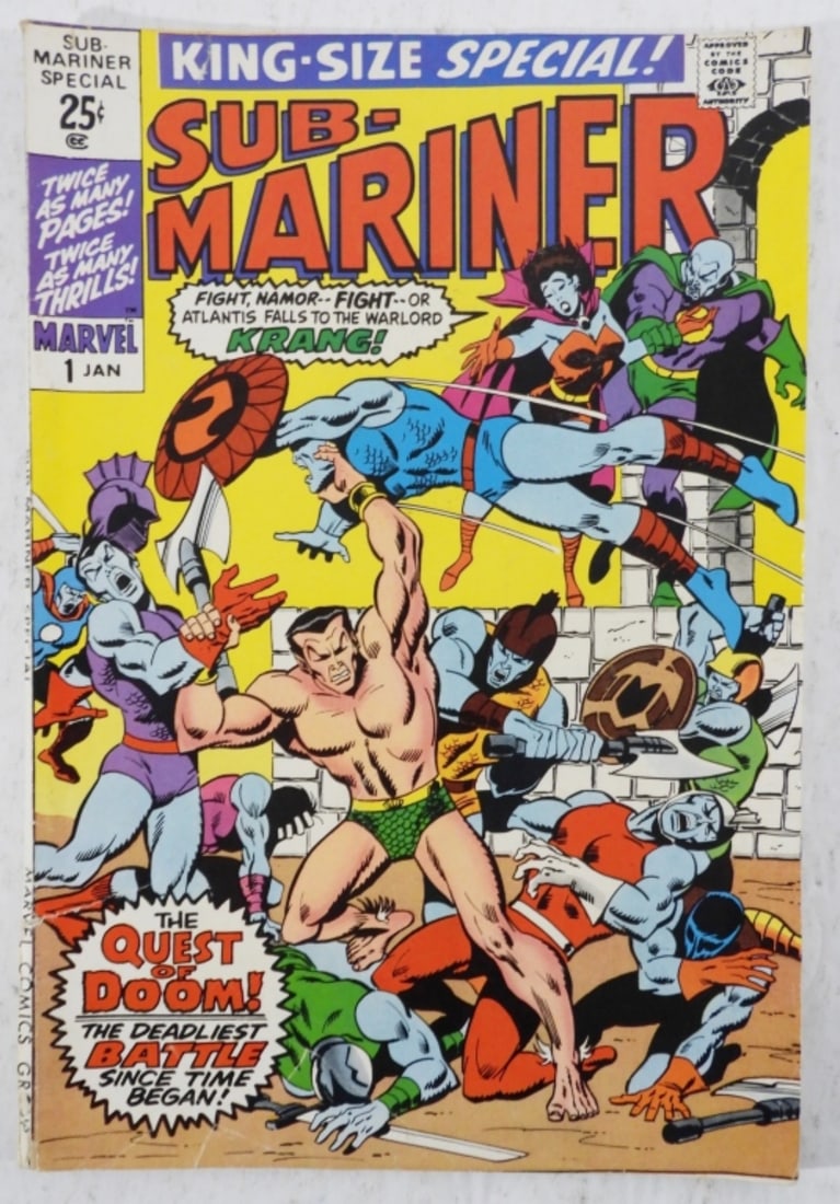 1971 SUB-MARINER KING-SIZE #1 MARVEL (1 of 3)