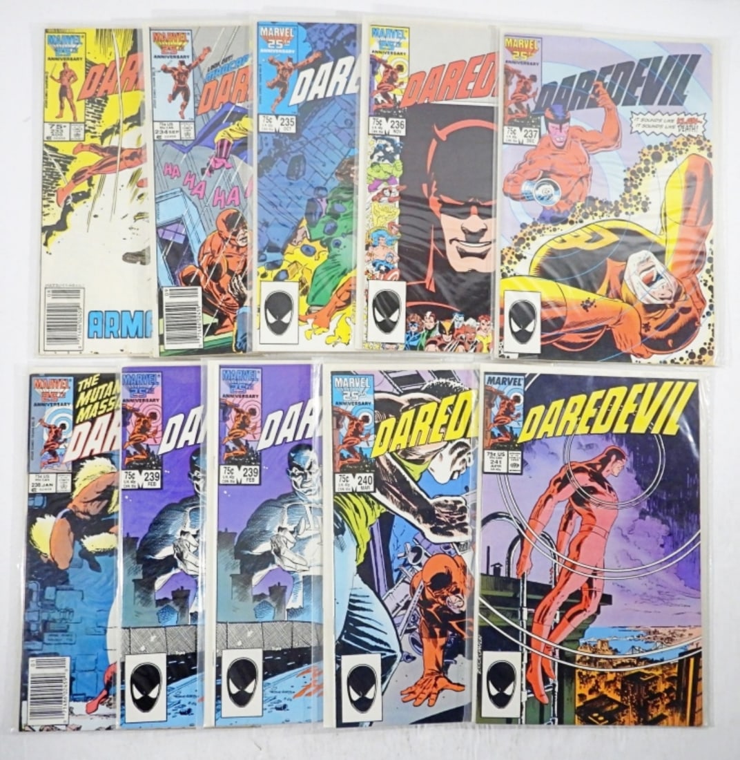 (10) MARVEL DAREDEVIL COMICS (1 of 3)