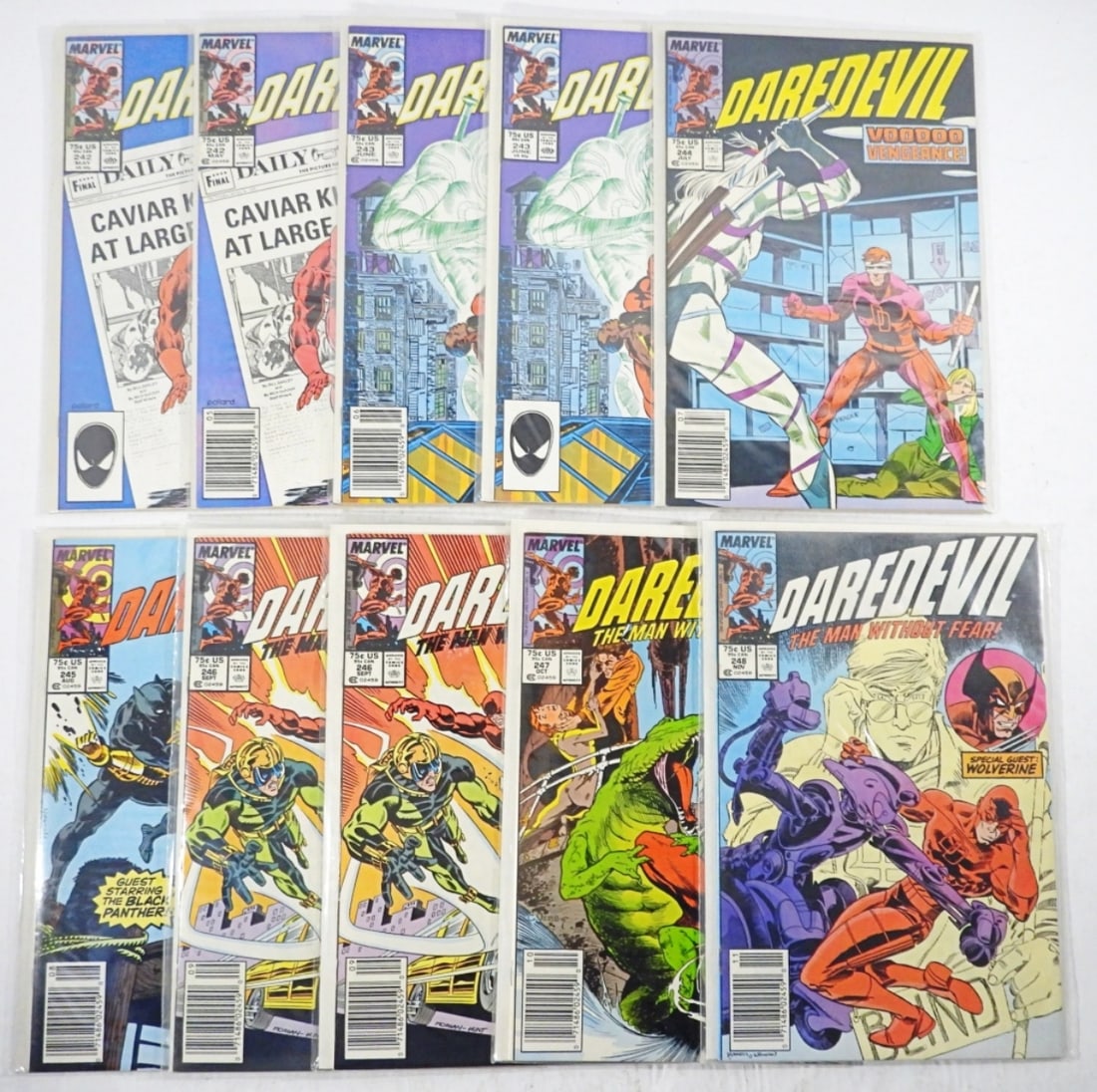 (10) MARVEL DAREDEVIL COMICS (1 of 3)