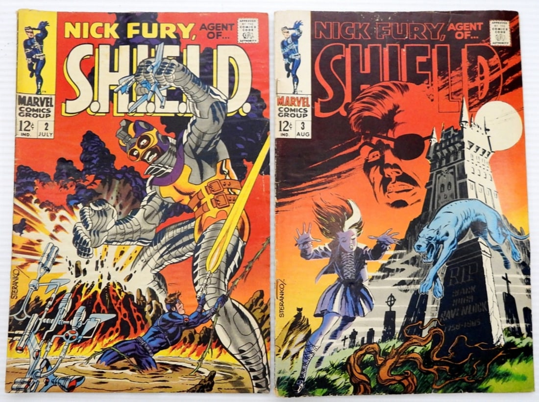 (2) SILVER AGE CLASSIC NICK FURY COMICS (1 of 2)