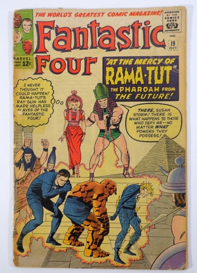 1963 FANTASTIC FOUR #19 MARVEL COMIC (1 of 4)