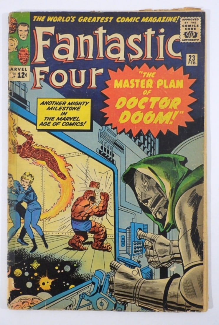 1964 FANTASTIC FOUR #23 MARVEL COMIC (1 of 4)