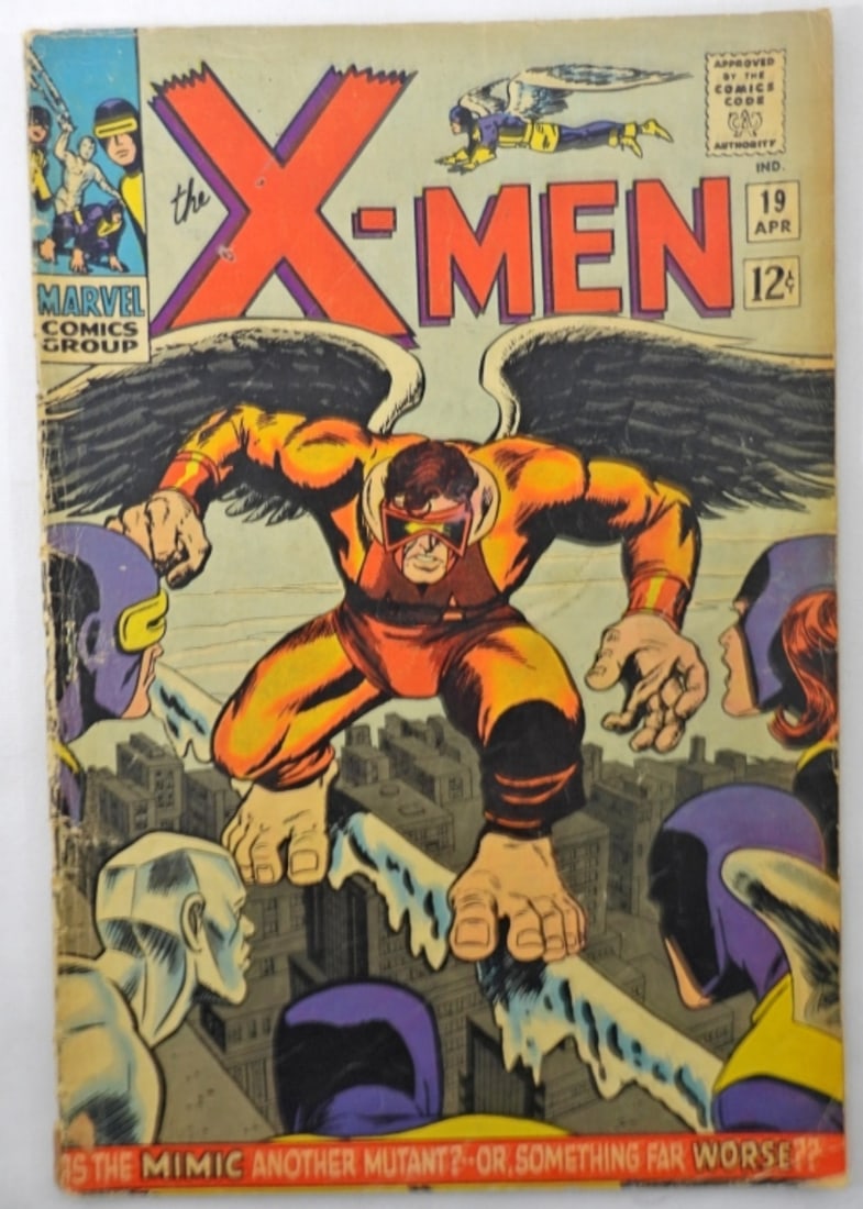 1966 X-MEN #19 MARVEL 12c ISSUE (1 of 4)