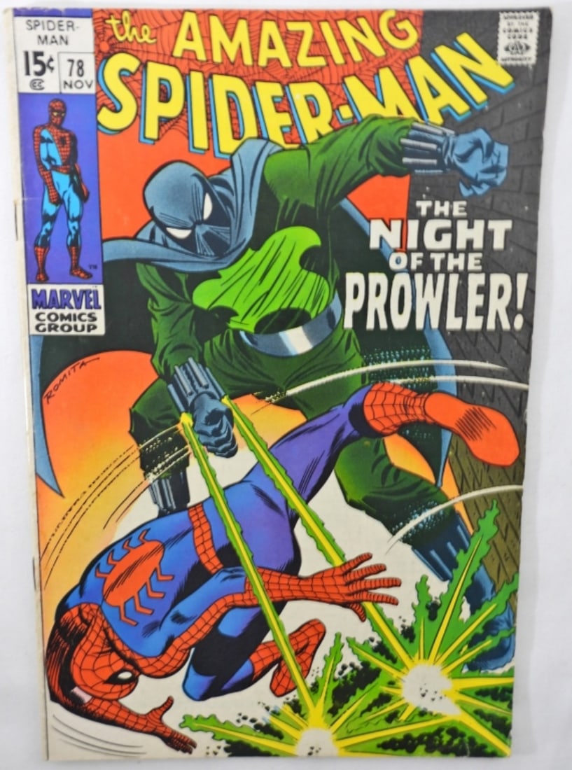 1969 SPIDER-MAN #78 MARVEL 15c ISSUE (1 of 4)