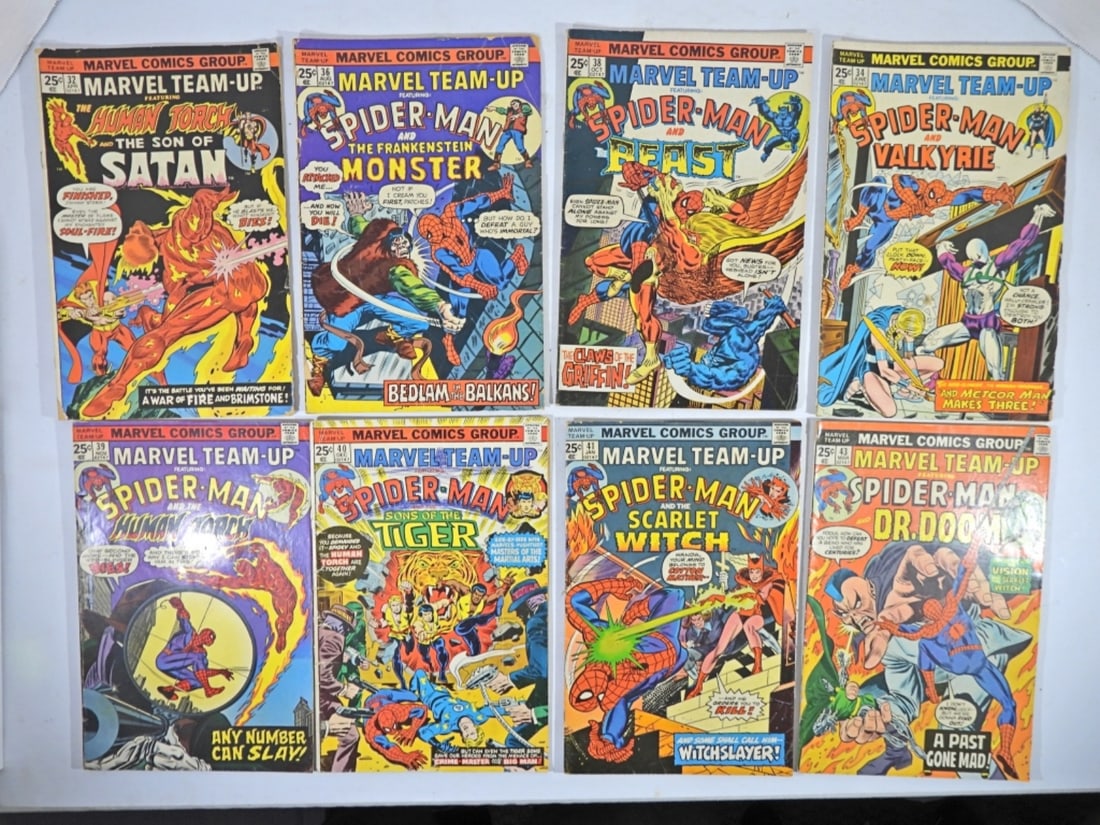 (8) MARVEL TEAM-UP 25c ISSUES (1 of 5)